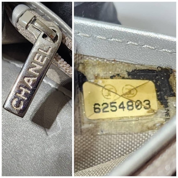 Authentic Chanel Quilted Leather Cambon Ligne Yen Long Wallet Black - Picture 7 of 9